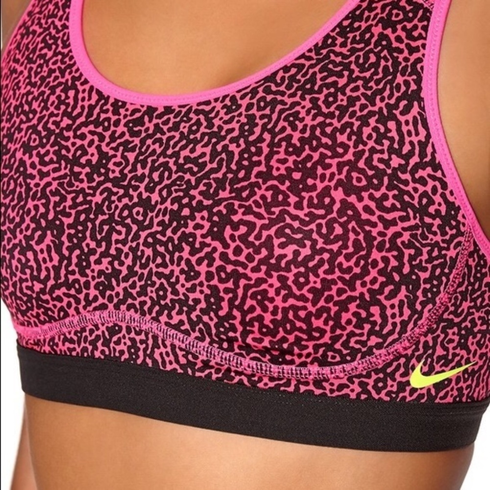 NEW Nike | Red Leopard Print Sports Bra